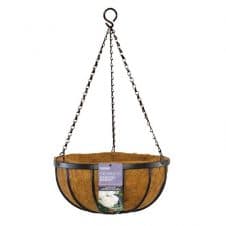 Gardman Georgian Hanging Basket Zwart hangpot 30cm
